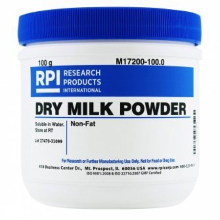 RPI Dry Powder Milk, 100 G M17200-100.0